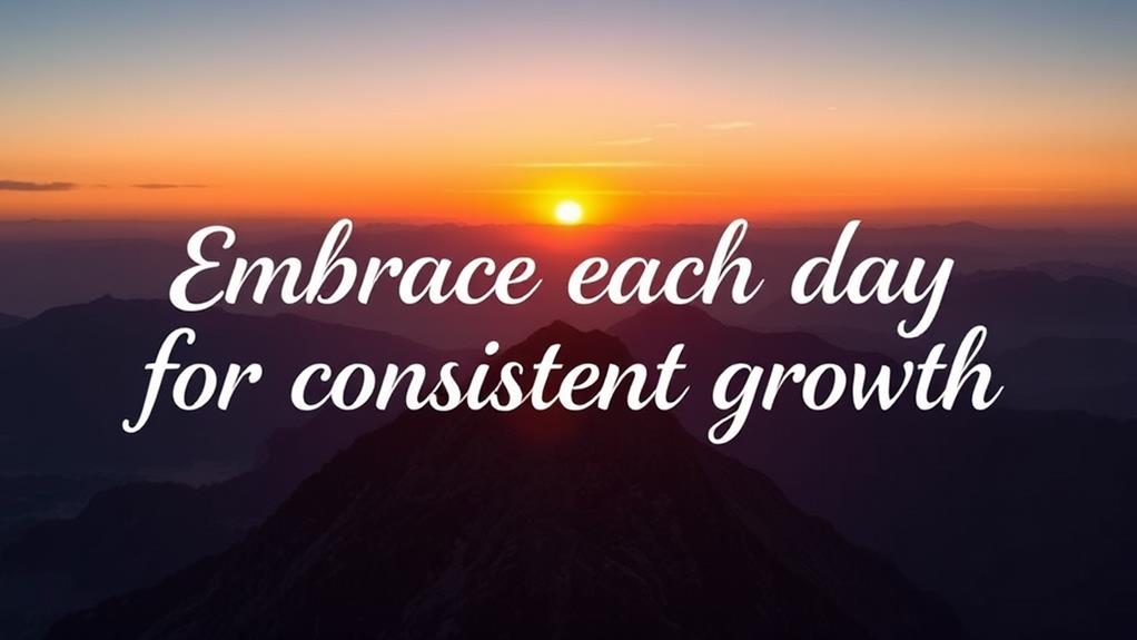 consistent motivation for growth