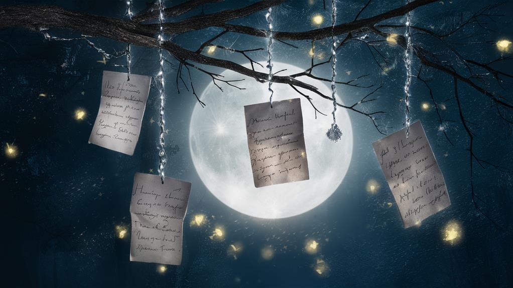 moonlit messages for night