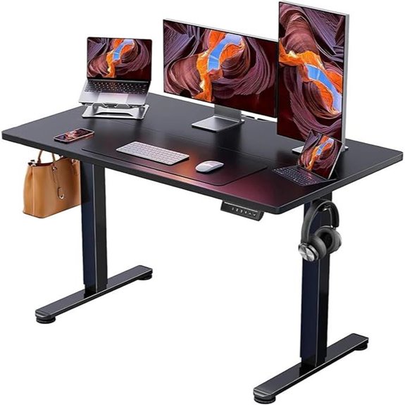 ErGear Height Adjustable Electric Standing Desk with Memory