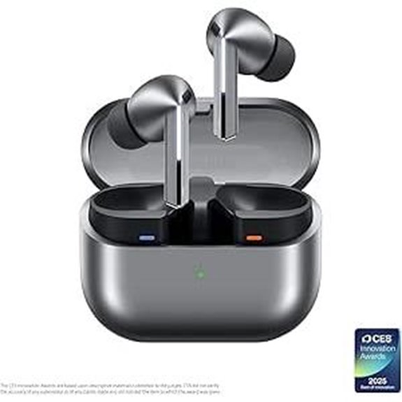 Samsung Galaxy Buds 3 Pro: AI Noise-Canceling Earbuds Silver