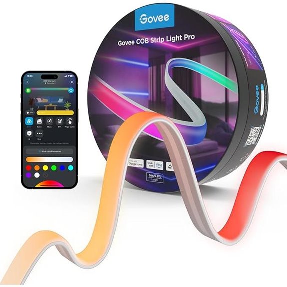 Govee COB LED Strip Light Pro with RGBICW