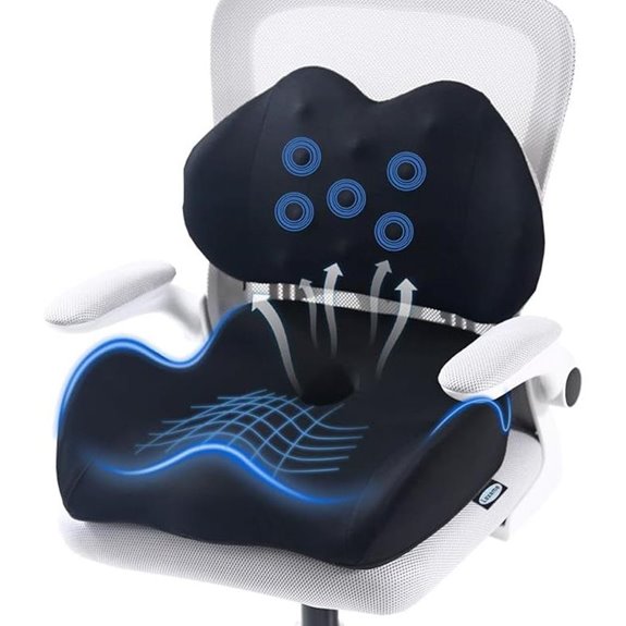 Lexeme X Memory Foam Seat Cushion for Relief