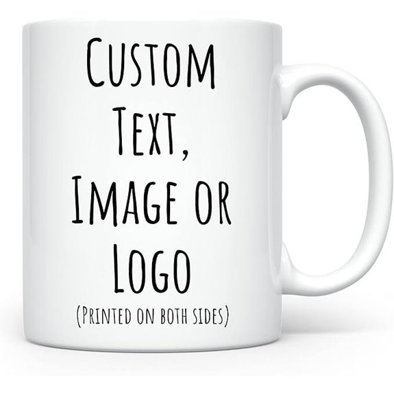 Personalized 11oz Photo Mug with Custom Logo