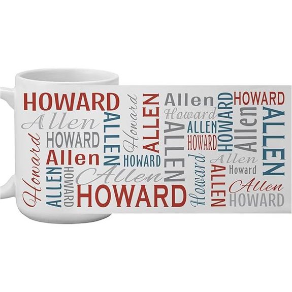 Personalized Signature Name Mug - 15oz Christmas Gift