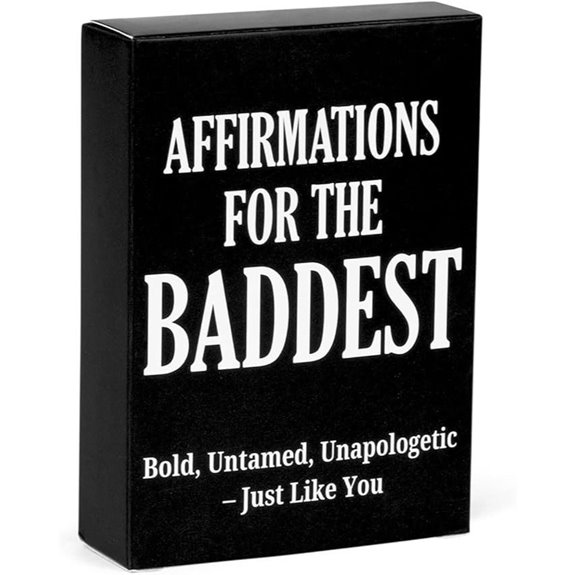 Daily Positive Affirmation Cards for Women & Men