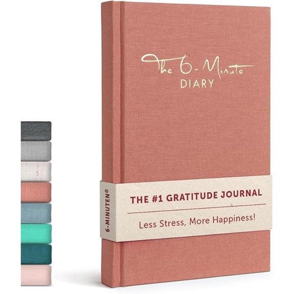 6-Minute Diary: Gratitude Journal for Self-Care