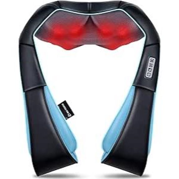 Shiatsu Back/Neck Massager with Heat and Kneading