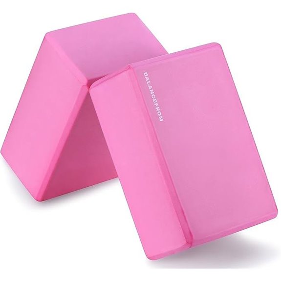 Fitvids 2-Pack High-Density Yoga Blocks (9x6x4)