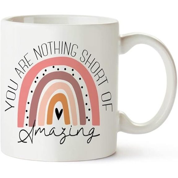 Fatbaby Inspirational Mug for Women and Friends 11oz