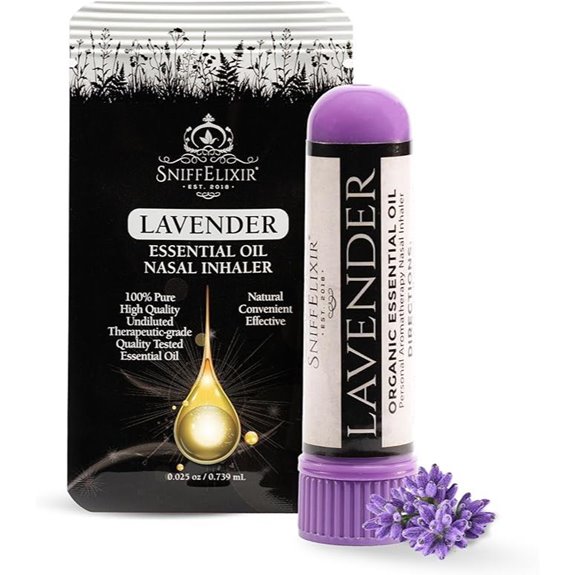 Lavender Nasal Aromatherapy Inhaler for Calm Mood