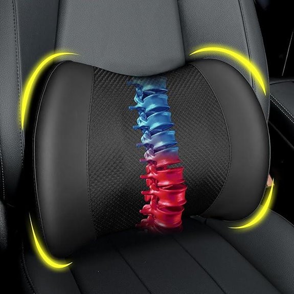 Lumbar Support Car Pillow for Lower Back Pain Relief
