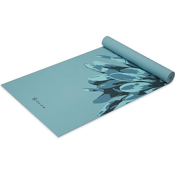 Gaiam Print Yoga Mat: Non-Slip Fitness Mat