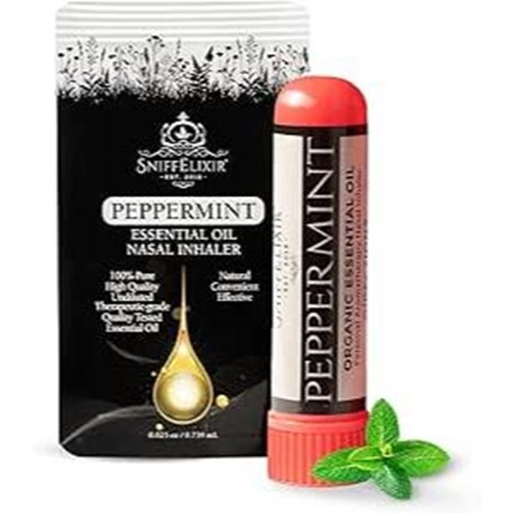 Peppermint Inhaler Nasal Stick – Aromatherapy Inhaler