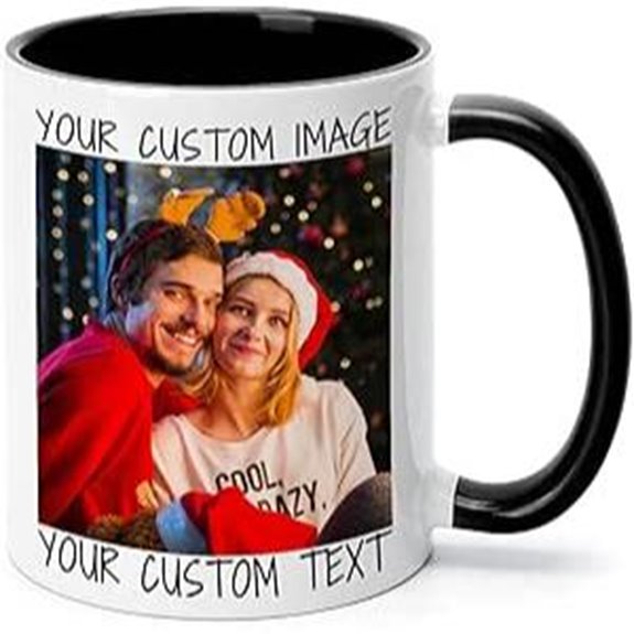 Custom Photo Text Mug – 11oz Gift Idea
