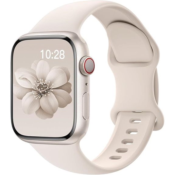 Sport Silicone Watch Band for Apple Watch Series 1-9 Ultra