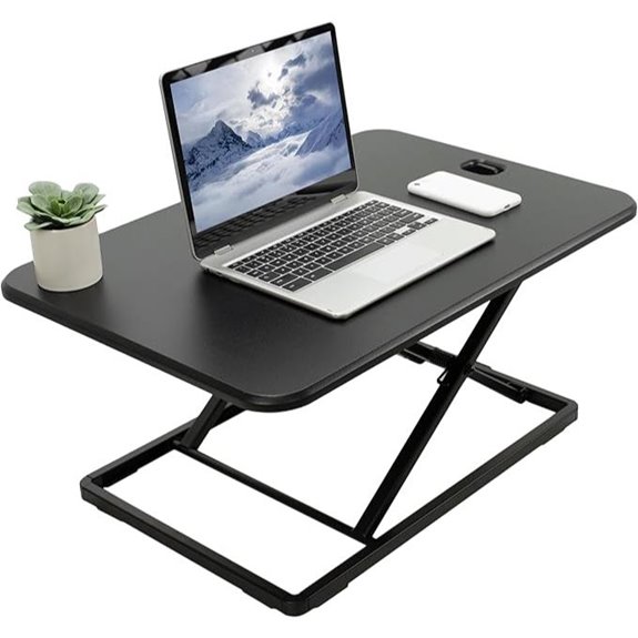 VIVO Ultra-Slim Standing Desk Riser (DESK-V001J)