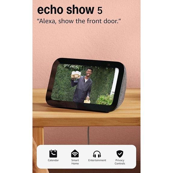 Echo Show 5 Smart Display with Alexa Charcoal