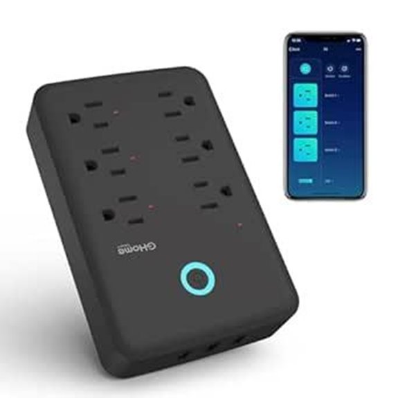 GHome Smart Plug Extender with USB Ports 3 Smart Strips