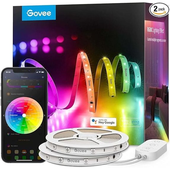 Govee RGBIC LED Strip Lights with WiFi Support
