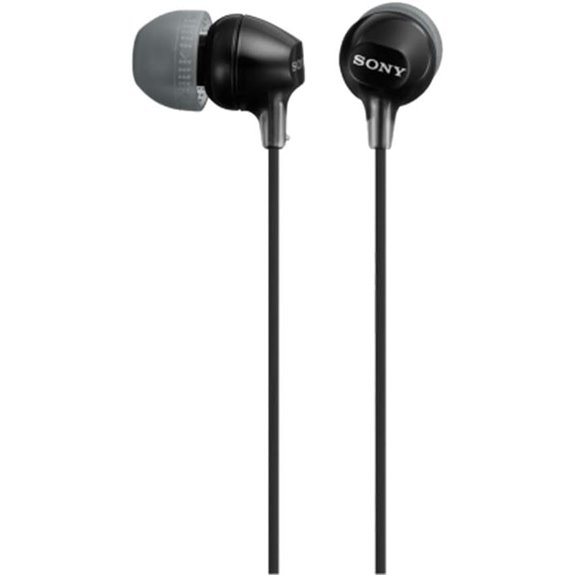 Sony MDREX15LP in-Ear Earbud Headphones Black Model Number: MDREX15LP/B