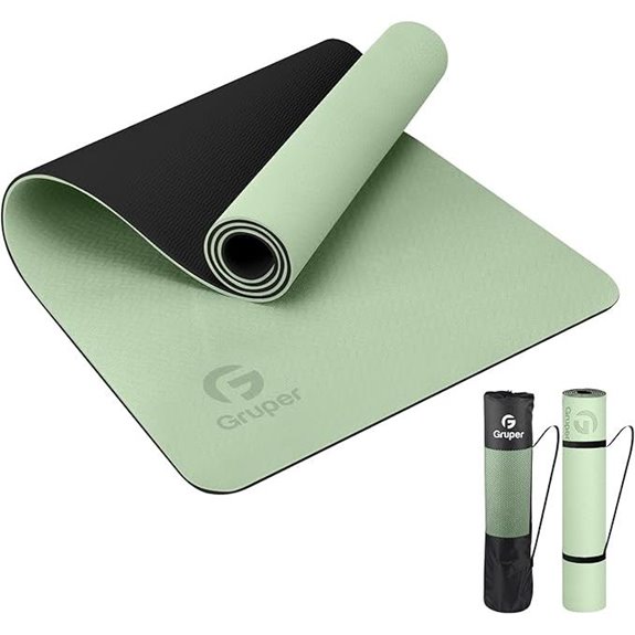 Eco Friendly Non-Slip Yoga Mat with Strap