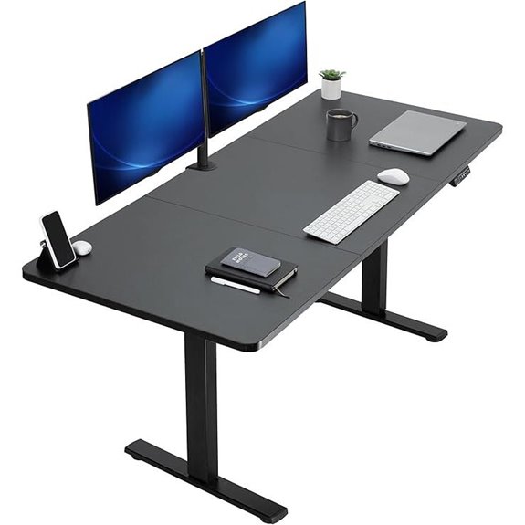 VIVO Electric Standing Desk 71x30 Memory Height Adjustment