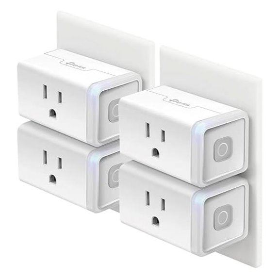 Kasa HS103P4 Smart Plug 4-Pack with Wi-Fi